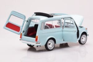 Fiat 500 Giardiniera Acquamarina Blauw Norev 1:18 187742 Metaal — afbeelding 2 van 7