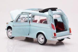 Fiat 500 Giardiniera Acquamarina Blauw Norev 1:18 187742 Metaal — afbeelding 5 van 7
