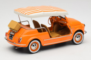 Fiat 500 Jolly Oranje Norev 1:18 187791 Metaal — afbeelding 2 van 6