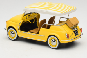 Fiat 500 Jolly Geel Norev 1:18 187790 Metaal — afbeelding 5 van 6
