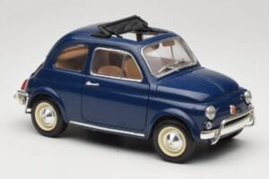 Fiat 500 L Blauw Bburago 1:18 3327 Metaal — afbeelding 6 van 8