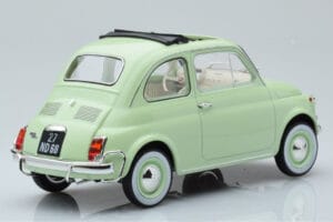 Fiat 500 L Lichtgroen Norev 1:18 187773 Metaal — afbeelding 2 van 6
