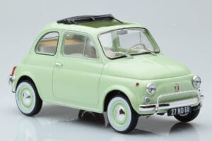 Fiat 500 L Lichtgroen Norev 1:18 187773 Metaal — afbeelding 4 van 6