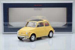 Fiat 500 L Tahiti Geel Norev 1:18 187772 Metaal — afbeelding 6 van 6