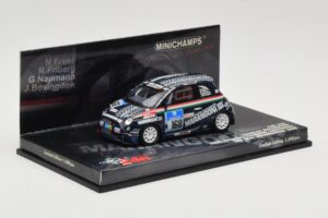 Fiat 500 #168 Engstler Motorsport Freke / Friberg / Naumann 24 Hours Nurburgring 2008 Minichamps 1:43 437081268 Metaal — afbeelding 2 van 4