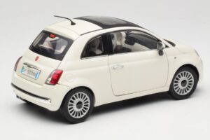 Fiat 500 Wit Mondo Motors 1:18 500291 Metaal — afbeelding 3 van 8