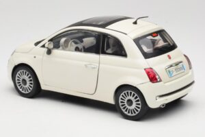 Fiat 500 Wit Mondo Motors 1:18 500291 Metaal — afbeelding 7 van 8