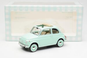 Fiat 500L Pastel Blauw Norev 1:18 187777 Metaal — afbeelding 6 van 6