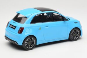 Abarth 500e Blauw IXO 1:18 MCG18499 Metaal — afbeelding 2 van 6