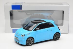 Abarth 500e Blauw IXO 1:18 MCG18499 Metaal — afbeelding 6 van 6