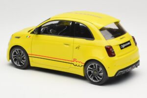 Abarth 500e Geel IXO 1:18 MCG18498 Metaal — afbeelding 5 van 6