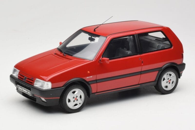 Fiat Uno Turbo IE Rosso Racing Otto 1:18 OT487 Hars