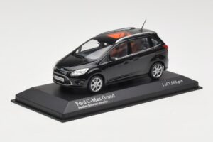 Ford C-Max Grand Zwart Metallic Minichamps 1:43 400089100 Metaal — afbeelding 2 van 4