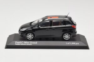 Ford C-Max Grand Zwart Metallic Minichamps 1:43 400089100 Metaal