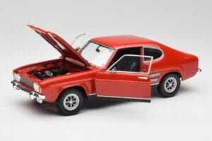 Ford Capri Mk1 1700 GT Rood Minichamps 1:18 180089001 Metaal — afbeelding 2 van 8