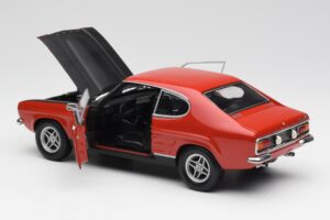 Ford Capri Mk1 2600 RS Rood Zwart Minichamps 1:18 180089071 Metaal — afbeelding 5 van 8