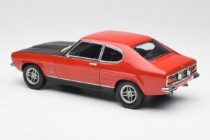 Ford Capri Mk1 2600 RS Rood Zwart Minichamps 1:18 180089071 Metaal — afbeelding 7 van 8