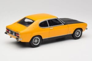 Ford Capri 2600 RS Signal Geel Met Zwart Minichamps 1:18 180089070 Metaal — afbeelding 3 van 8