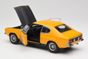 Ford Capri 2600 RS Signal Geel Met Zwart Minichamps 1:18 180089070 Metaal — afbeelding 5 van 8