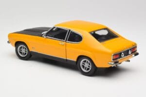 Ford Capri 2600 RS Signal Geel Met Zwart Minichamps 1:18 180089070 Metaal — afbeelding 7 van 8