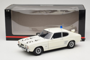Ford Capri Autobahnpolizei Dusseldorf Minichamps 1:18 150089090 Metaal — afbeelding 8 van 8