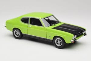 Ford Capri Mk1 RS 2600 Groen & Zwart Minichamps 1:18 150089075 Metaal — afbeelding 6 van 8