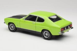 Ford Capri Mk1 RS 2600 Groen & Zwart Minichamps 1:18 150089075 Metaal — afbeelding 7 van 8