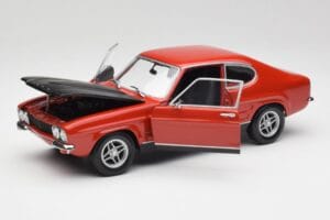 Ford Capri Mk1 RS 2600 Rood & Zwart Minichamps 1:18 150089076 Metaal — afbeelding 2 van 8