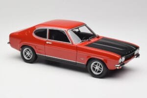 Ford Capri Mk1 RS 2600 Rood & Zwart Minichamps 1:18 150089076 Metaal — afbeelding 6 van 8
