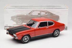Ford Capri Mk1 RS 2600 Rood & Zwart Minichamps 1:18 150089076 Metaal — afbeelding 8 van 8