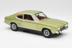 Ford Capri Mk1 Lichtgroen Metallic Minichamps 1:18 18008900 Metaal — afbeelding 6 van 8