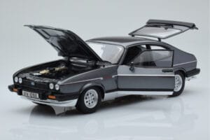 Ford Capri Mk3 2.8 Injection RHD Grafiet Grijs Norev 1:18 182725 Metaal — afbeelding 2 van 8