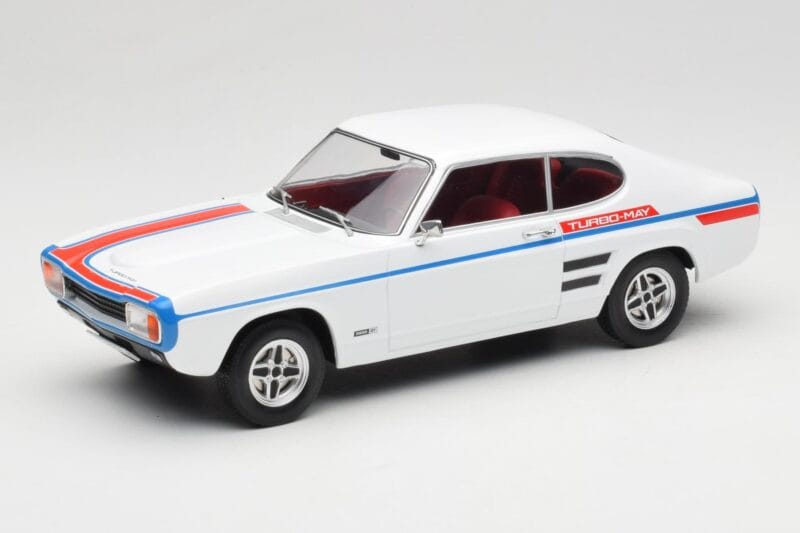 Ford Capri Mk1 GT Turbo Wit MCG 1:18 MCG18539 Metaal