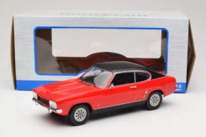 Ford Capri Mk1 Rood MCG 1:18 MCG18083 Metaal — afbeelding 6 van 6