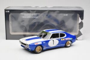 Ford Capri Mk1 RS 2600 #1 D. Glemser Ford Deutschland Winner Brno ETCC 1972 Minichamps 1:18 155728501 Metaal — afbeelding 6 van 6