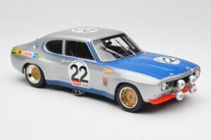 Ford Capri Mk1 RS 2600 #22 Ford Koln D. Glemser / A. Soler-Roig Winners 24 Hours of Spa 1971 Minichamps 1:18 155718522 Metaal — afbeelding 4 van 6