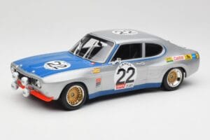 Ford Capri Mk1 RS 2600 #22 Ford Koln D. Glemser / A. Soler-Roig Winners 24 Hours of Spa 1971 Minichamps 1:18 155718522 Metaal