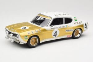 Ford Capri Mk1 RS 2600 #4 W. Frank / K. Fritzinger Kent Frami Racing 24 Hours of Spa 1972 Minichamps 1:18 155728504 Metaal