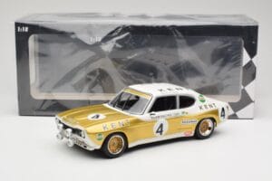 Ford Capri Mk1 RS 2600 #4 W. Frank / K. Fritzinger Kent Frami Racing 24 Hours of Spa 1972 Minichamps 1:18 155728504 Metaal — afbeelding 6 van 6