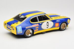 Ford Capri Mk1 RS 2600 #9 K. Fritzinger / H. Heyer Team Europa Möbel 6 Hours of Nürburgring ETCC 1973 Minichamps 1:18 1557385 — afbeelding 2 van 6
