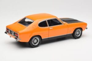 Ford Capri Mk1 RS 2600 Signal Orange Zwart Minichamps 1:18 150089077 Metaal — afbeelding 3 van 8