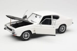 Ford Capri Mk1 RS 2600 Wit Zwart Minichamps 1:18 150089078 Metaal — afbeelding 2 van 8