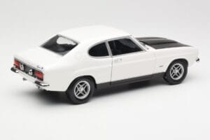 Ford Capri Mk1 RS 2600 Wit Zwart Minichamps 1:18 150089078 Metaal — afbeelding 3 van 8