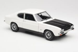 Ford Capri Mk1 RS 2600 Wit Zwart Minichamps 1:18 150089078 Metaal — afbeelding 6 van 8