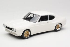 Ford Capri Mk1 RS 2600 Wit Minichamps 1:18 155708500 Metaal