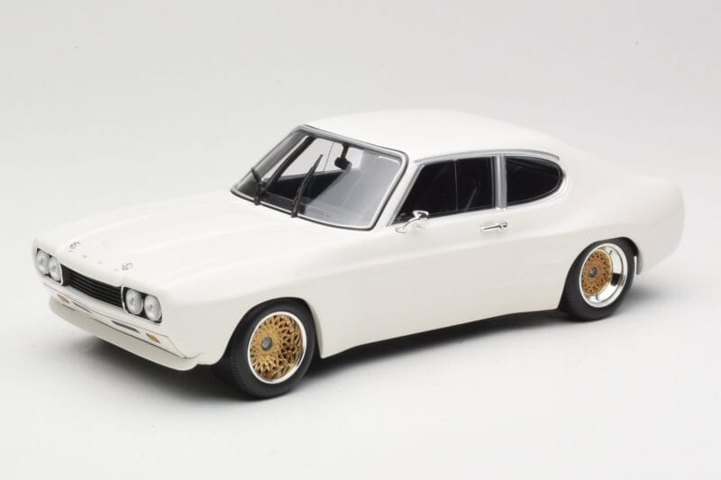 Ford Capri Mk1 RS 2600 Wit Minichamps 1:18 155708500 Metaal