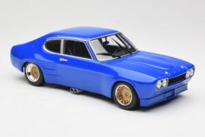 Ford Capri Mk1 RS2600 Blauw Minichamps 1:18 155708501 Metaal — afbeelding 4 van 6