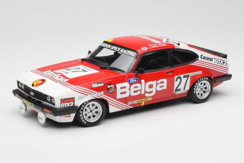 Ford Capri Mk2 3.0 #27 G. Spice / T. Pilette Belga Team Castrol Winners 24 Hours of Spa 1978 Minichamps 1:18 155788627 Metaal