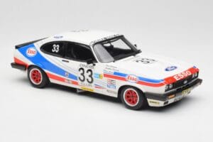 Ford Capri Mk2 3.0S #33 V. Woodman / C. Buncombe V M Woodman 3rd Place 24 Hours of Spa 1981 Minichamps 1:18 155818633 Metaal — afbeelding 4 van 6