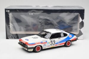 Ford Capri Mk2 3.0S #33 V. Woodman / C. Buncombe V M Woodman 3rd Place 24 Hours of Spa 1981 Minichamps 1:18 155818633 Metaal — afbeelding 6 van 6